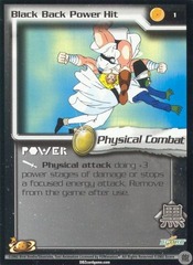 Black Back Power Hit - Unlimited Edition - Flat Foil